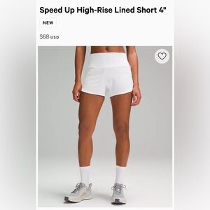 Speed Up High-Rise Lined Short 4"